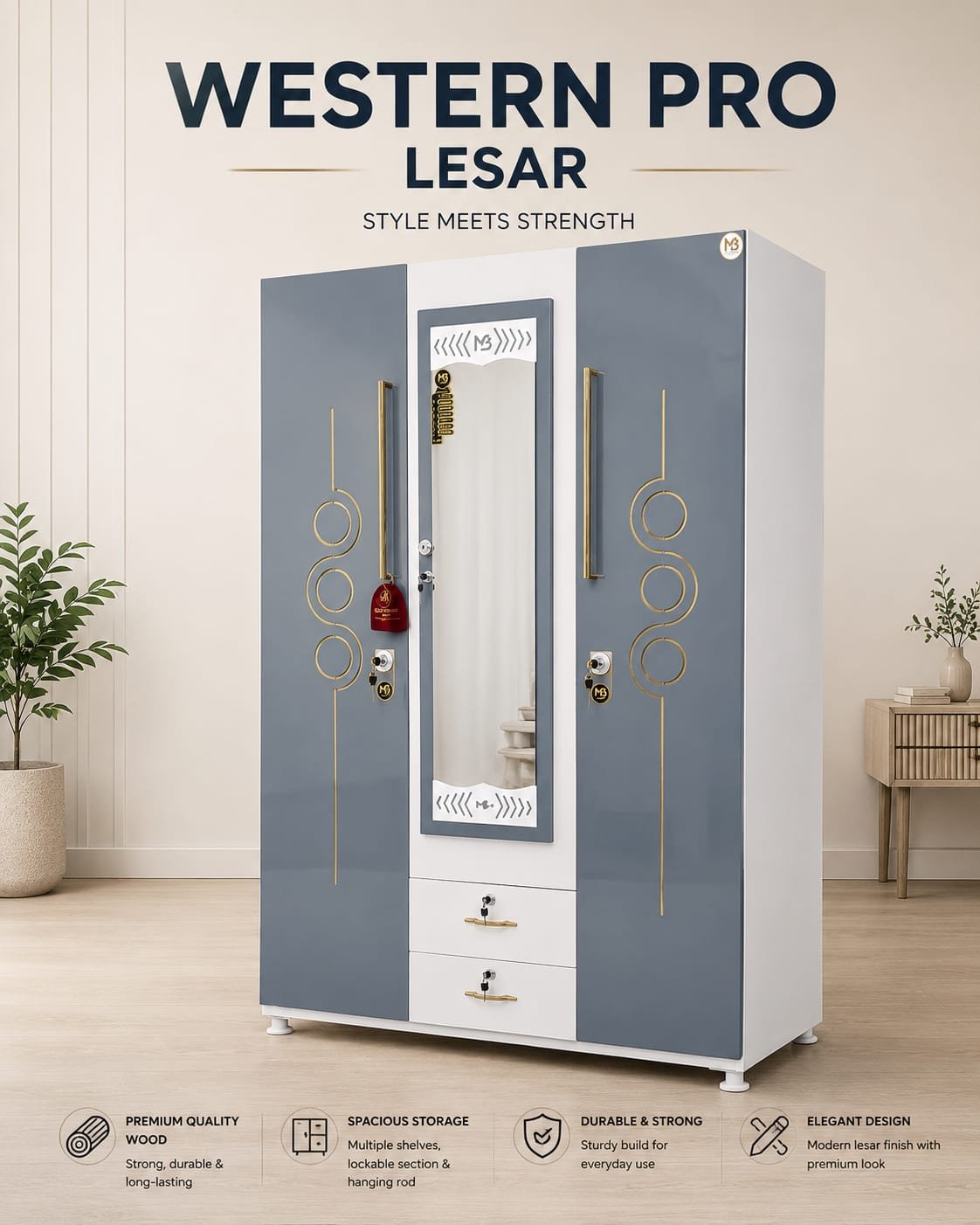 Western Pro Lesar Premium Wardrobe